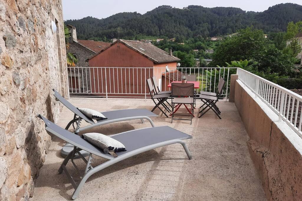 Saint Fortunat sur Eyrieux : Gite 4 à 6 personnes Exterior foto